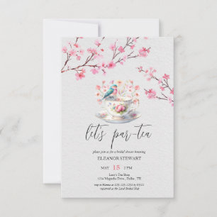 Let’s Par-Tea Tea Party Invitation