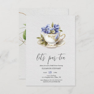 Let’s Par-Tea Tea Party Invitation