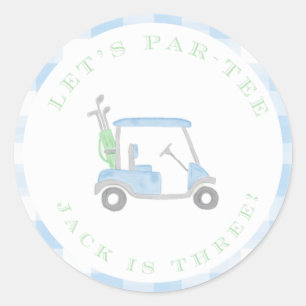 Let’s Par-Tee Stickers