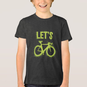 Let’s Ride – Fahrrad-Lifestyle Tri-Blend Shirt
