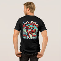 Let’s Salsa Dance Tri-Blend T-Shirt (Back Design)