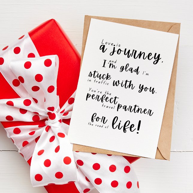 Let’s stay stuck till the end - Anniversary Love Card (Creator Uploaded)