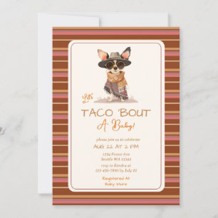 Let’s Taco Bout A Baby Shower Fiesta Invitation