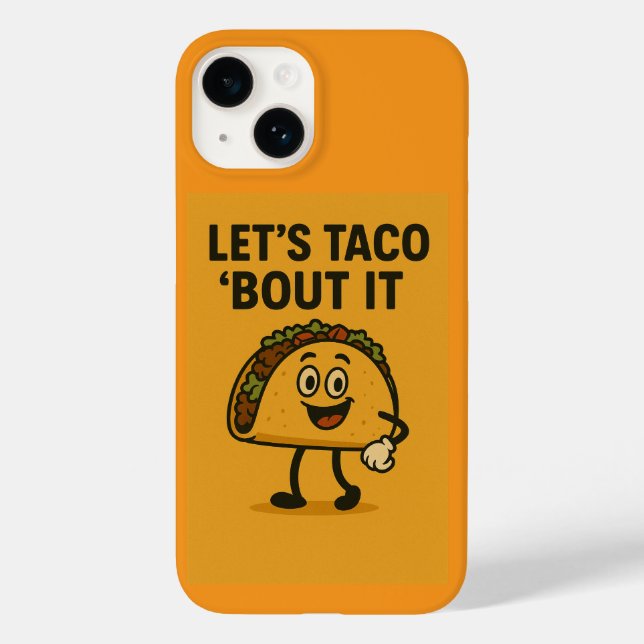 Let’s Taco ‘Bout It  Case-Mate iPhone Case (Back)
