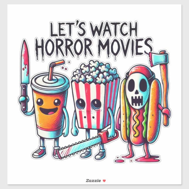 Let’s Watch Horror Movies – Killer Snack Squad  (Sheet)