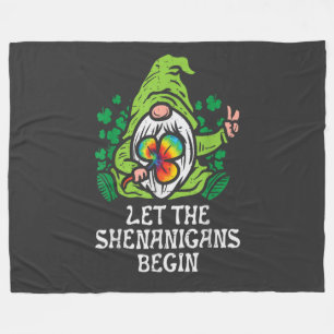 Let Shenanigans Begin Fleece Blanket