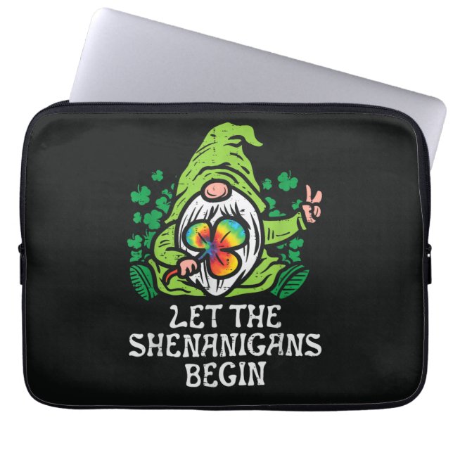 Let Shenanigans Begin Laptop Sleeve (Front)