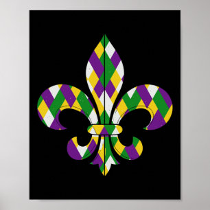 Let Shenanigans Begin Mardi Gras Gifts Kids Men Wo Poster