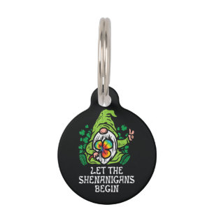 Let Shenanigans Begin Pet Tag