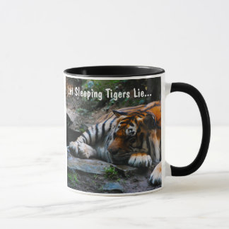 Let Sleeping Tigers Lie Mug