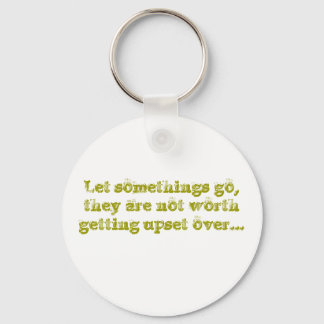 Let somethings go key ring