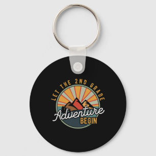 Let the 2nd Grade Adventure Begin Second Grade Tea Key Ring