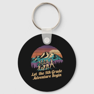 Let The 5th Grade Adventure Begin Fifth Grade Teac Key Ring