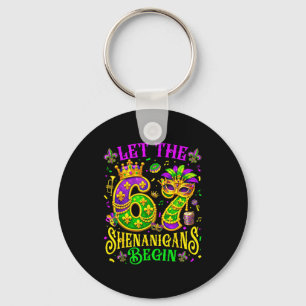 Let the 67 shenanigans begin funny 6 7 six seven key ring