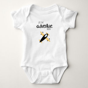 Let the Adventure Begin 01 Baby Bodysuit