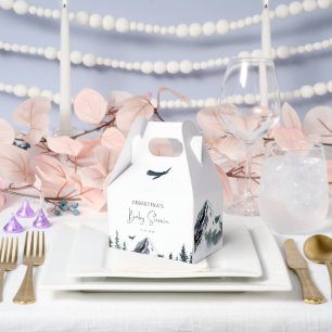 Let The Adventure Begin Baby Shower Favour Box