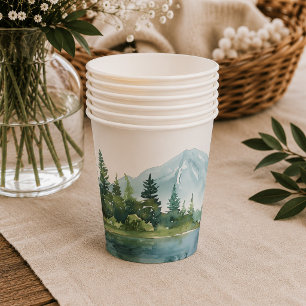 Let The Adventure Begin Baby Shower Paper Cups