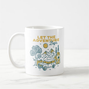Let the Adventure Begin Coffee Mug