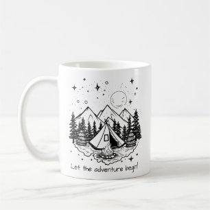 Let the Adventure Begin! Customizable Couple's Mug