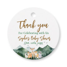 Let the Adventure Begin Forest Baby Shower