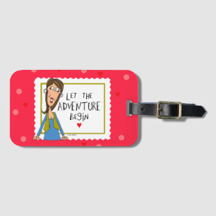 Let the Adventure begin Luggage Tag
