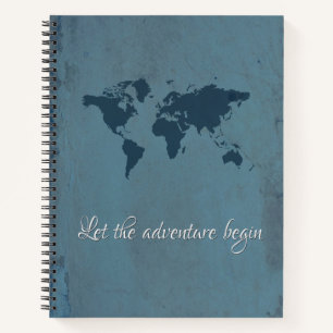 Let the adventure begin notebook