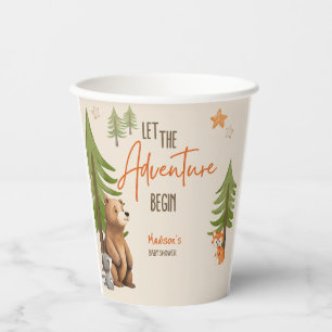 Let the Adventure Begin Paper Cups