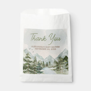 Let the Adventure Begin Woodland Baby Shower Favour Bags