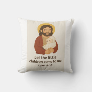 Let the Children Come Cushion