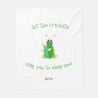 Let the Crickets Sing You to Sleep Blanket