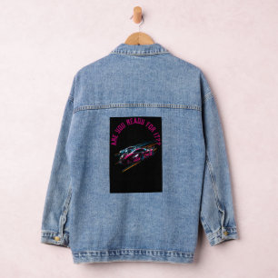 LET THE GAMES BEGIN DENIM JACKET