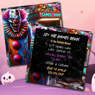 Let the Games Begin   Halloween Party