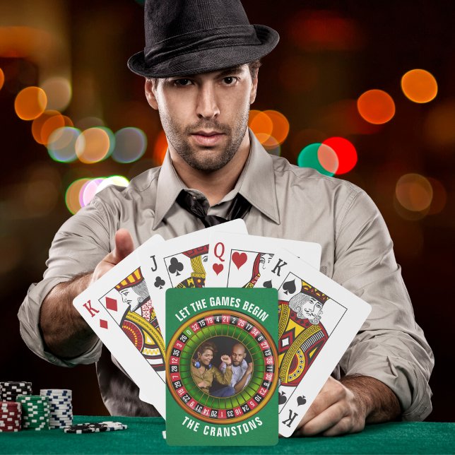 Let The Games Begin Roulette Design Playing Cards (Creator Uploaded)