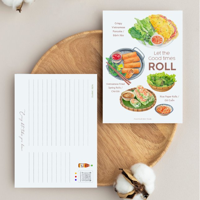 Let The Good Time Rolls Postcard (Creator Uploaded)