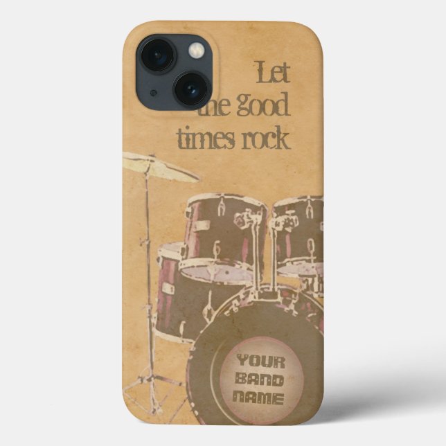 Let the Good Times Rock (customisable) Case-Mate iPhone Case (Back)