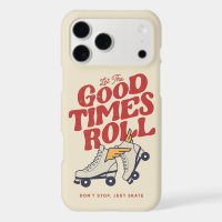 LET THE GOOD TIMES ROLL 80s RETRO ROLLER SKATE