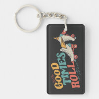 LET THE GOOD TIMES ROLL 80s RETRO ROLLER SKATE