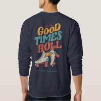 LET THE GOOD TIMES ROLL 80s RETRO ROLLER SKATE
