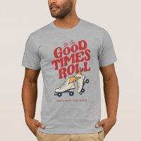 LET THE GOOD TIMES ROLL 80s RETRO ROLLER SKATE