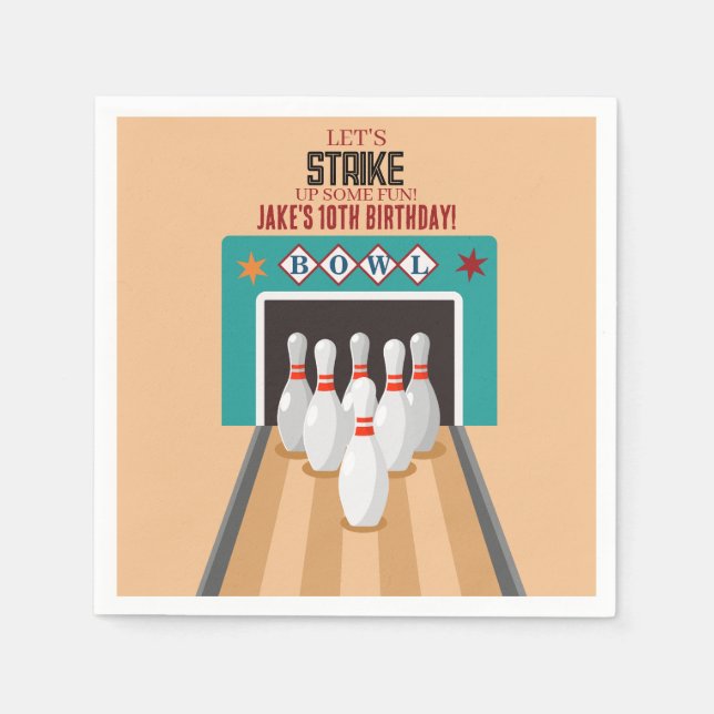 Let The Good Times Roll Napkin (Front)