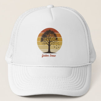 Let the Gourd Times Roll Autumn Design Trucker Hat