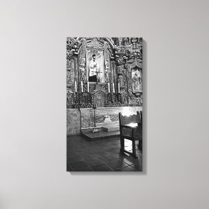 Let the light shine canvas print
