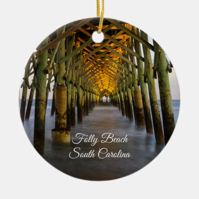 Let The Light Shine Through Ornament Souvenir (Front)