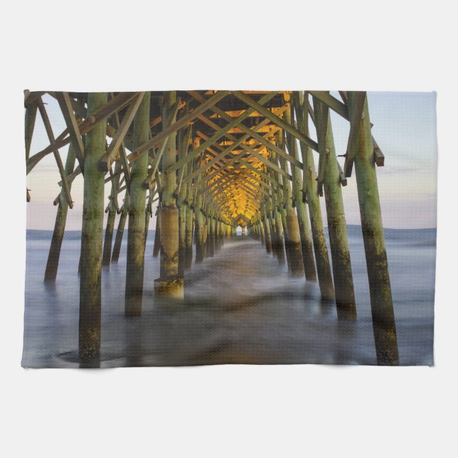 Let The Light Shine Through Tea Towel (Horizontal)