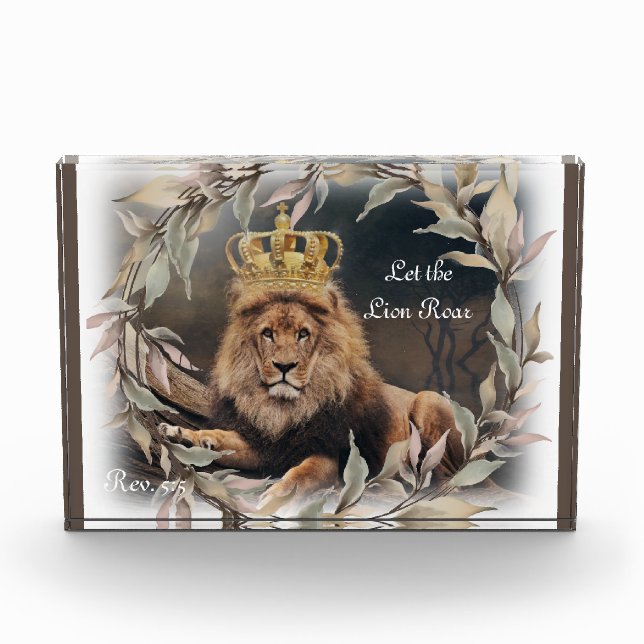 Let the Lion Roar Photo Book Block (Front)