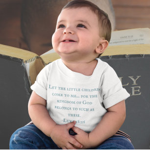 Let the little children come to me... baby bodysuit