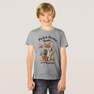Let the Magic Begin – First & Second Grade Back-to Tri-Blend Shirt