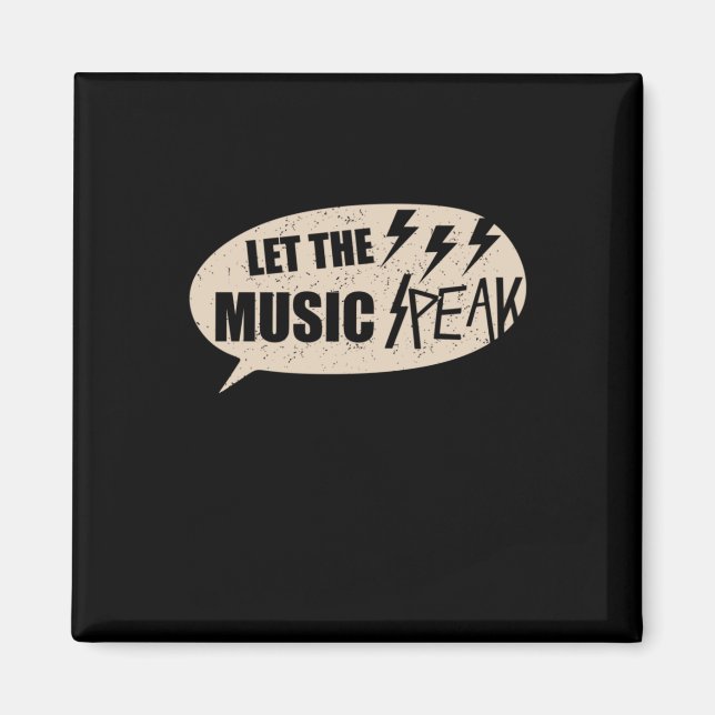 Let The Music Peak Magnet (Front)