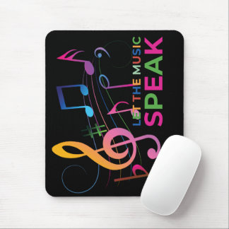 Let The Music Speak, Musical Notes Mouse Mat