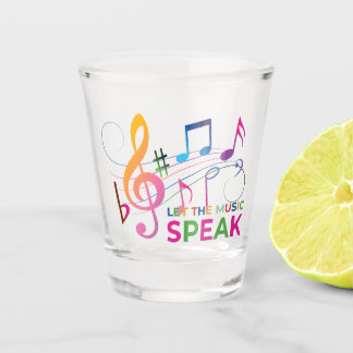 Let The Music Speak, Musical Notes Shot Glass